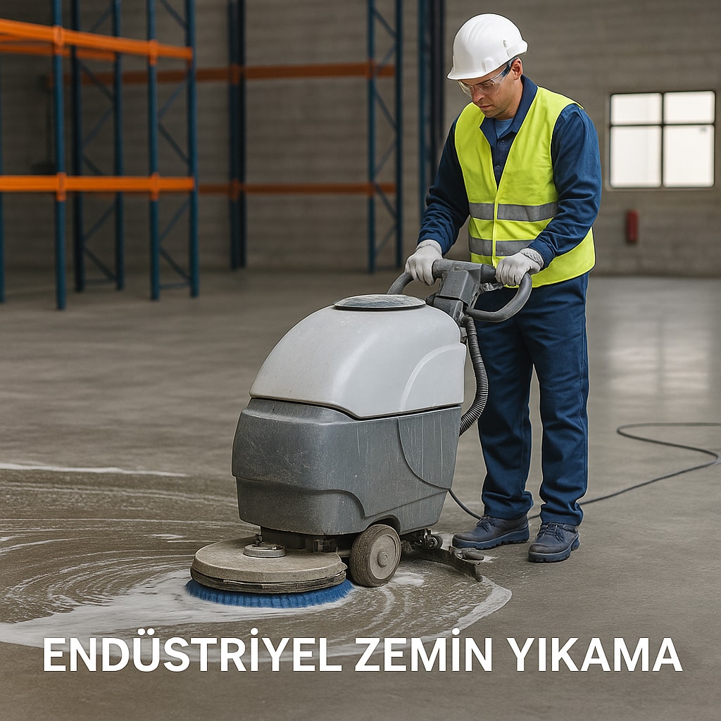 Endüstriyel Zemin Yıkama